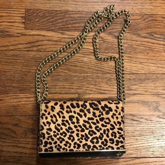 Banana Republic Handbags - Banana Republic cross body calf hair purse